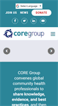 Mobile Screenshot of coregroup.org